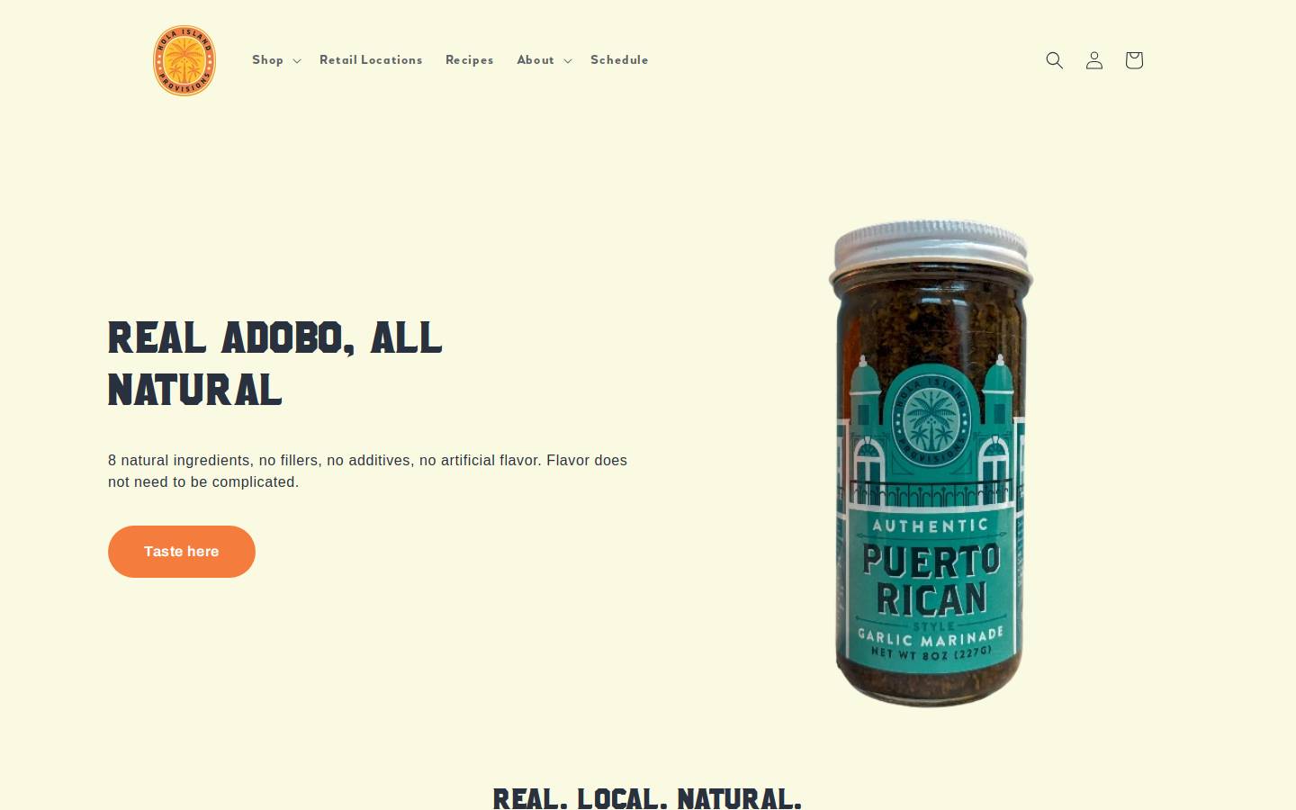 holaisland.online homepage screenshot