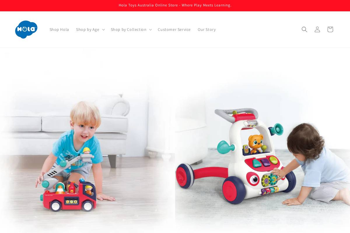 holatoys.com.au homepage screenshot