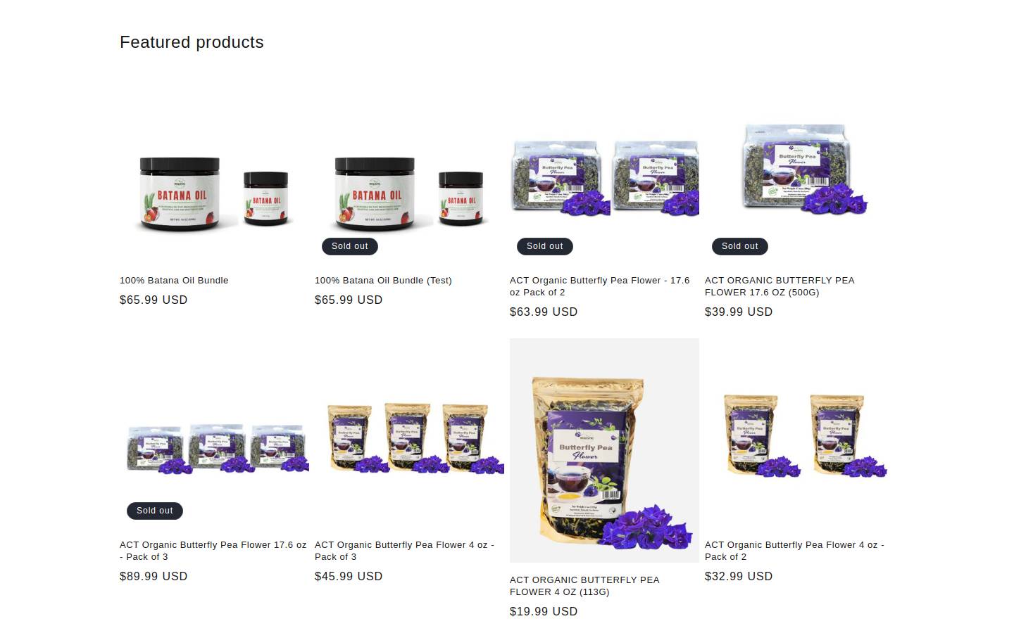 holisticdepot.co homepage screenshot