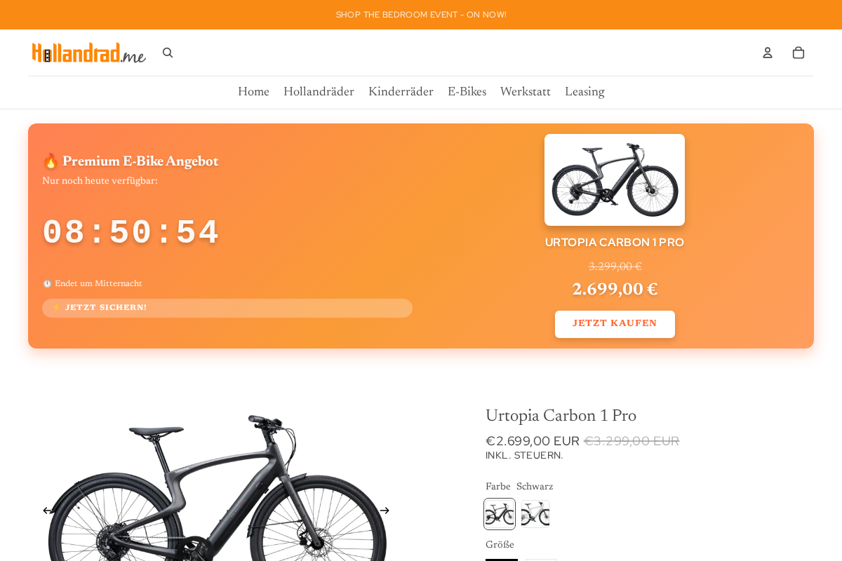 hollandrad.me homepage screenshot