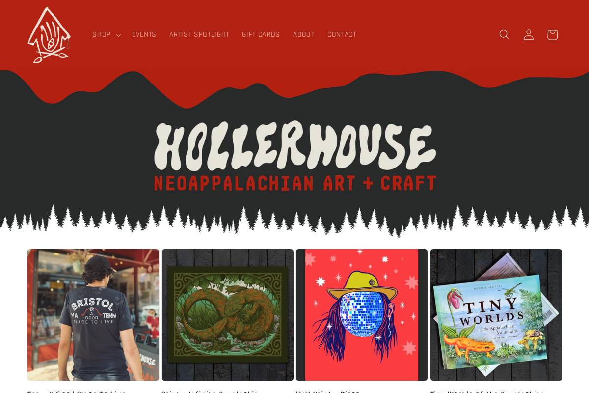 hollerhousebristol.com homepage screenshot