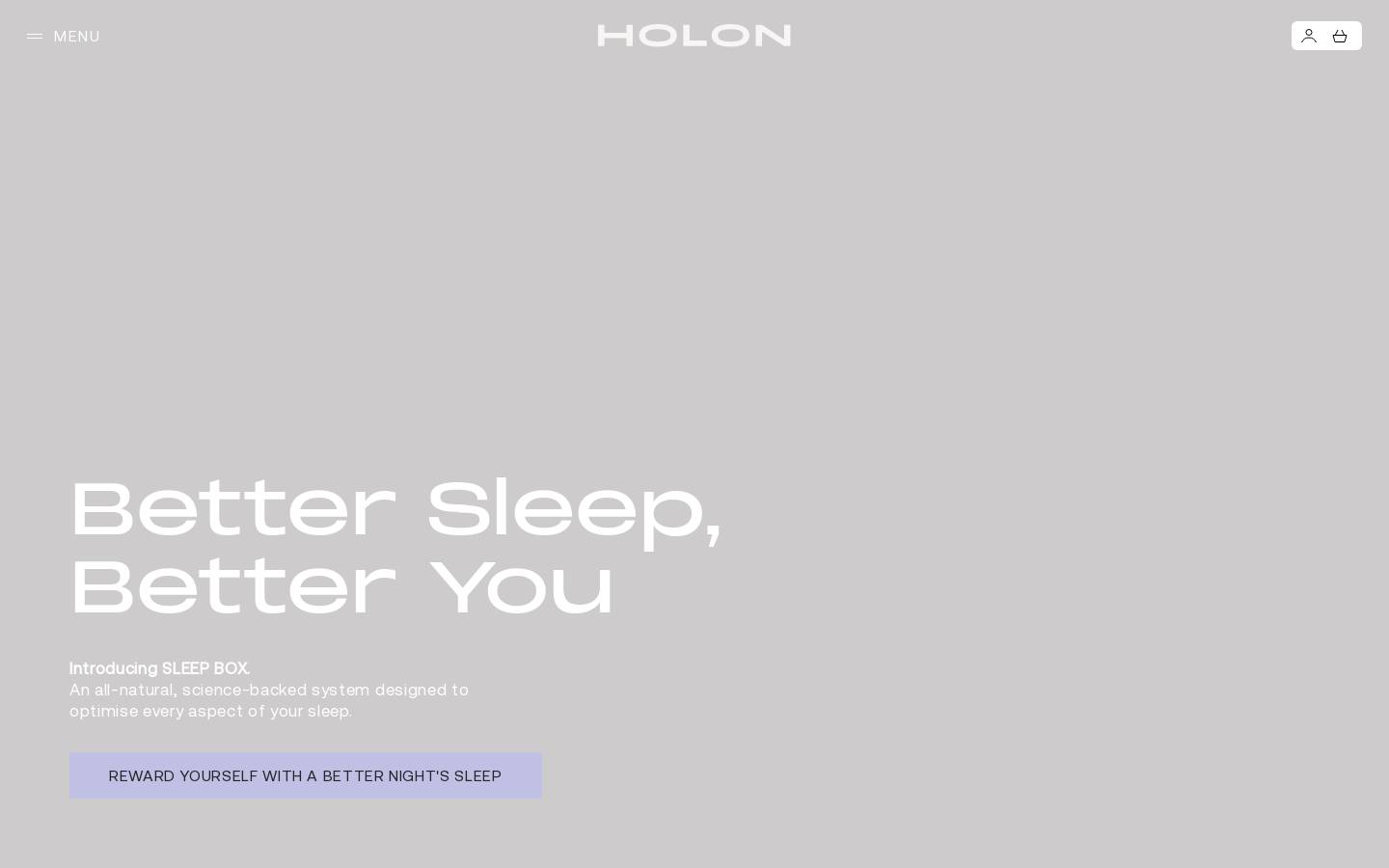 holon.shop homepage screenshot