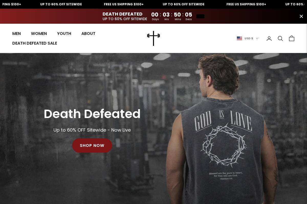 holstrength.com homepage screenshot