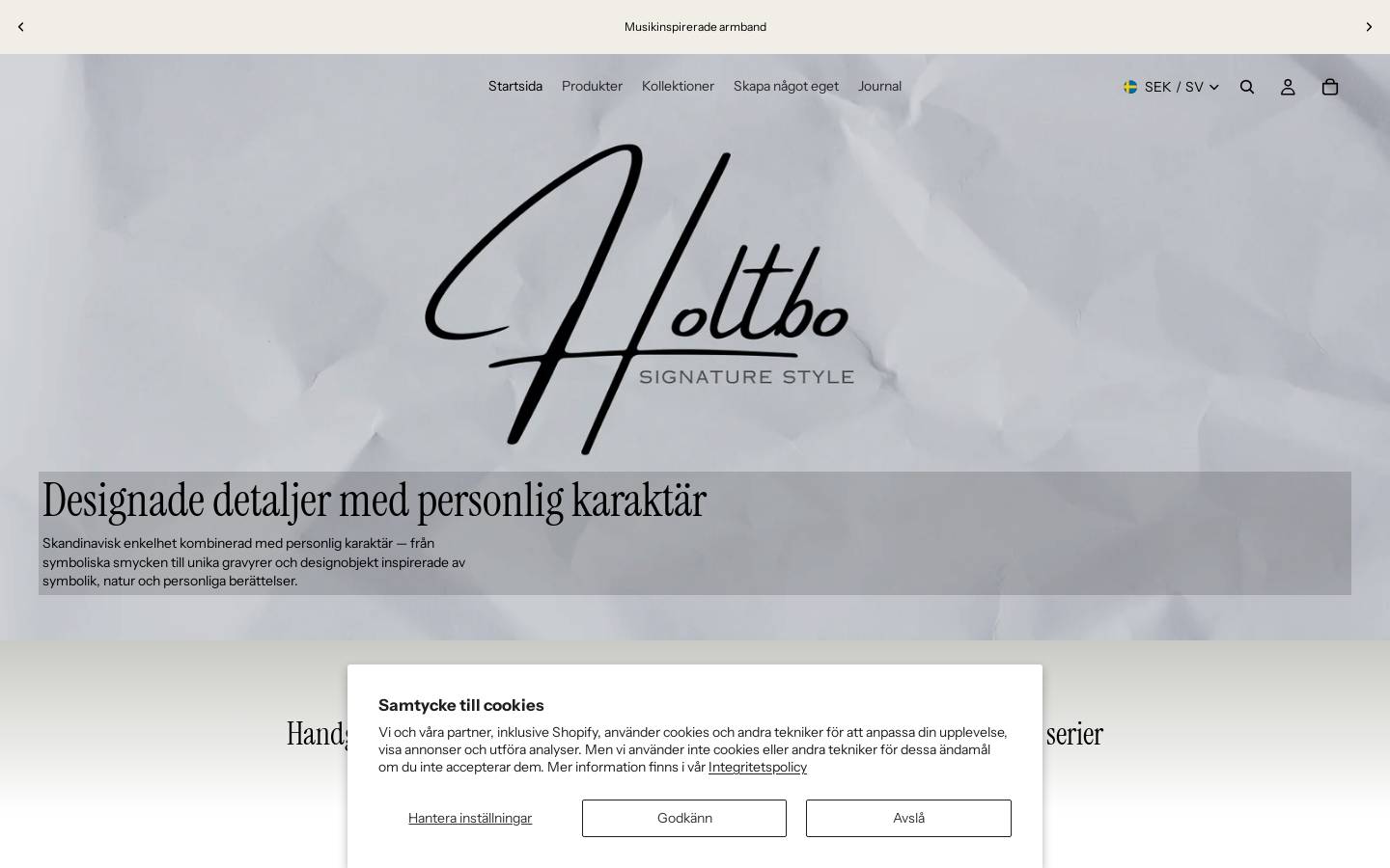 holtbo.se homepage screenshot
