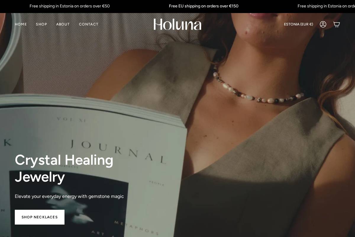 holunastudio.com homepage screenshot