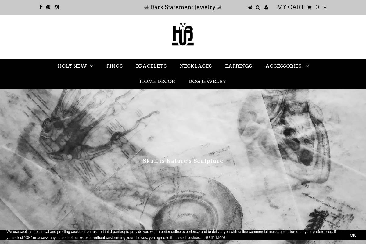 holybuyble.com homepage screenshot