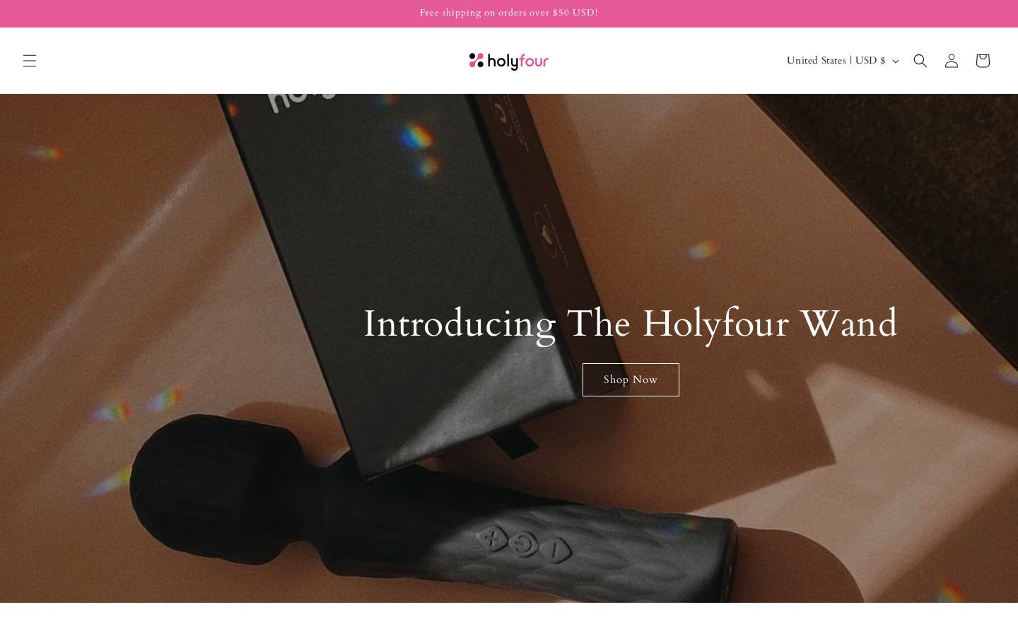 HolyFour.com homepage screenshot