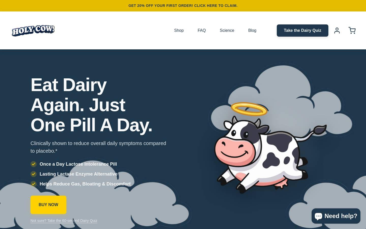 holysh-t.com homepage screenshot