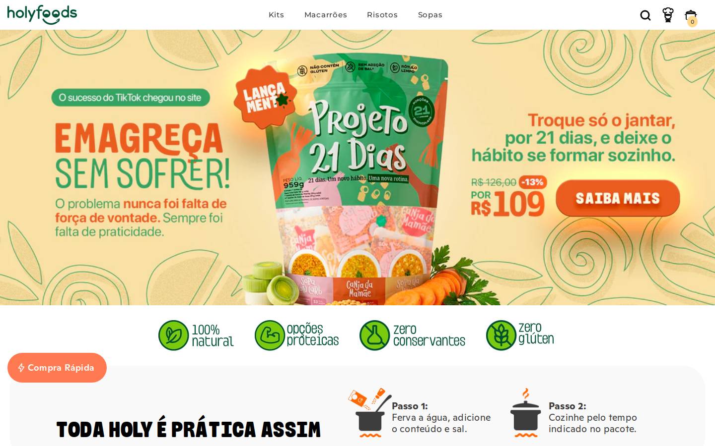 holysoup.com.br homepage screenshot
