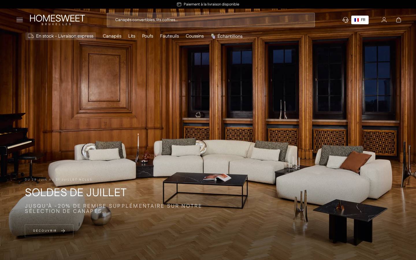 Home Sweet homepage screenshot