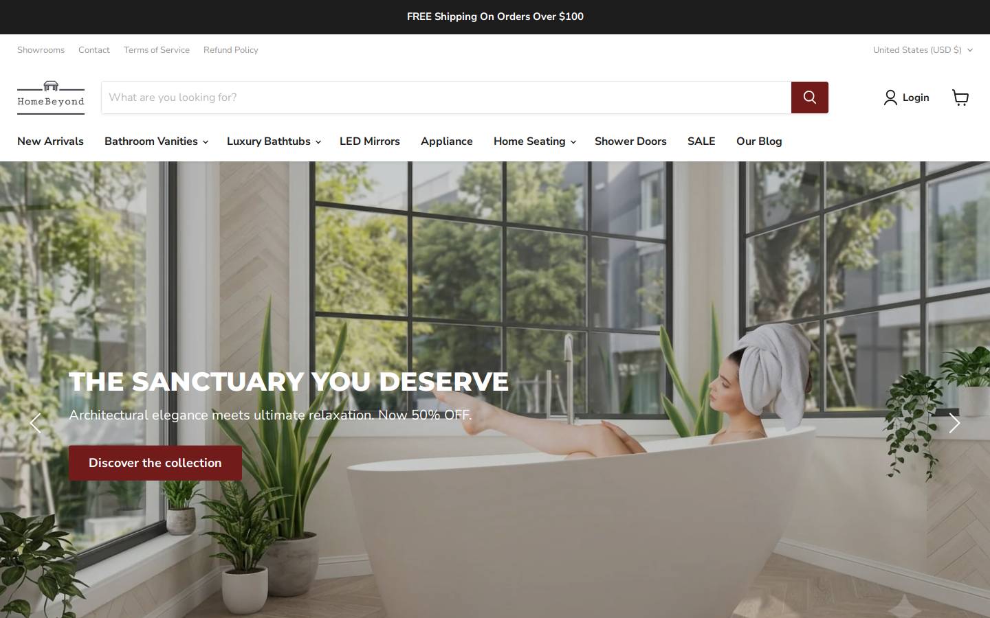 homebeyond.com homepage screenshot