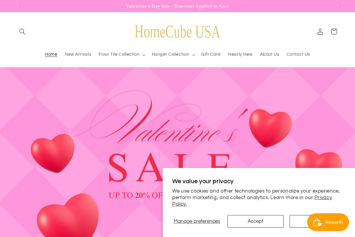 HomeCubeUSA homepage screenshot