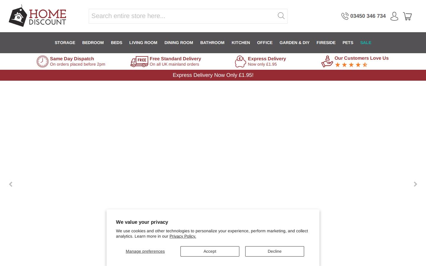 Home Discount homepage screenshot