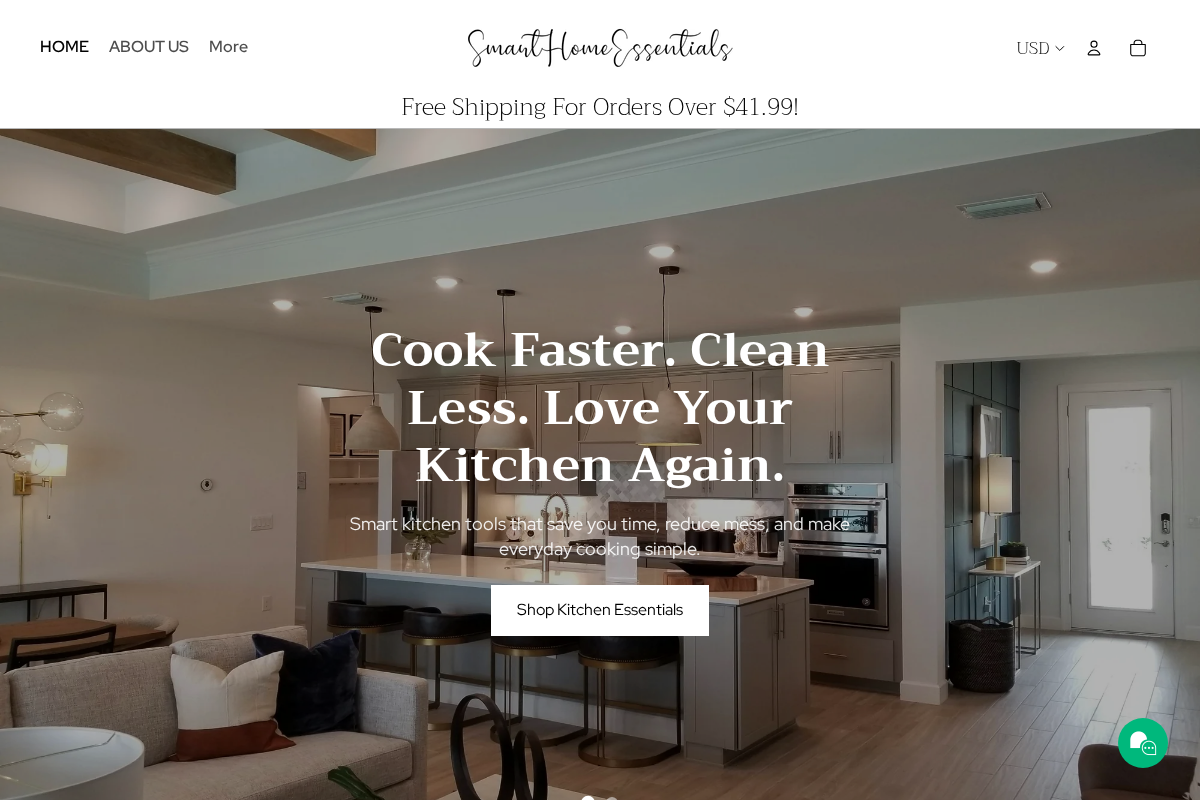 SmartHomeEssentials homepage screenshot