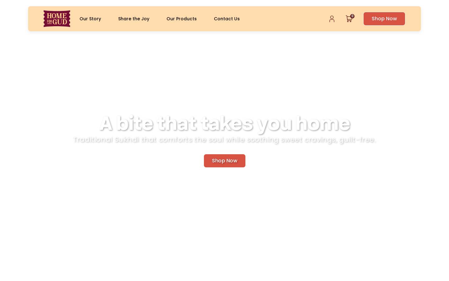 homeforgud.com homepage screenshot