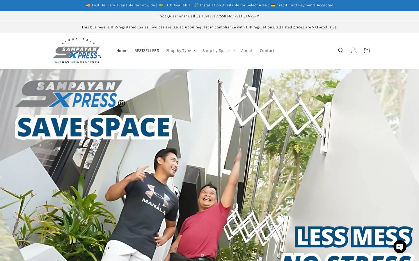 homeheroshop.com homepage screenshot