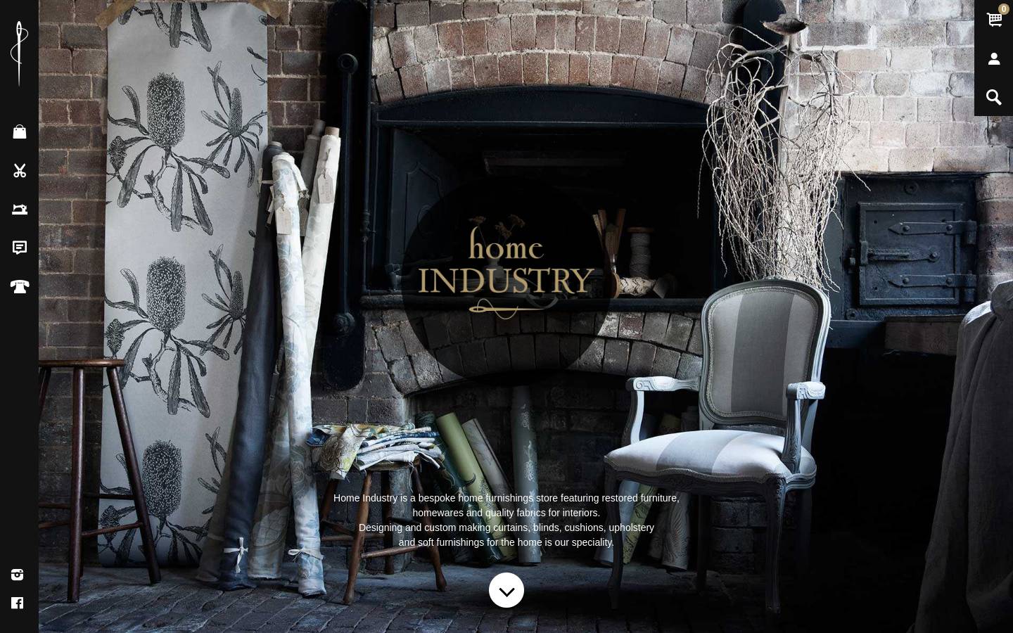 homeindustry.com.au homepage screenshot