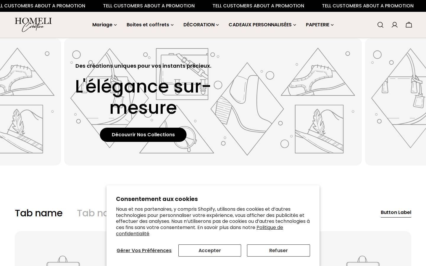 homeli.fr homepage screenshot