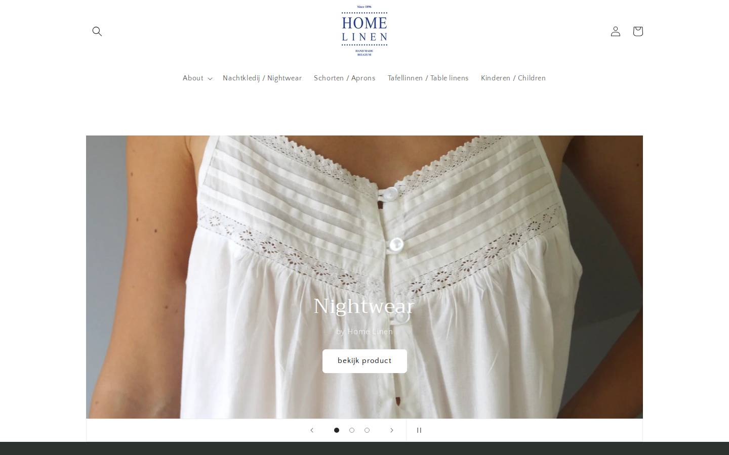 homelinen.eu homepage screenshot