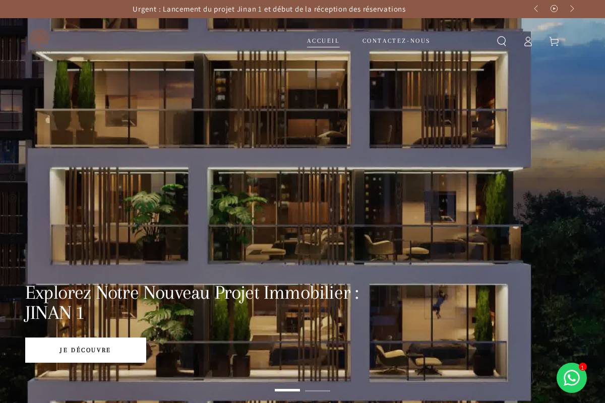 homely-dz.com homepage screenshot