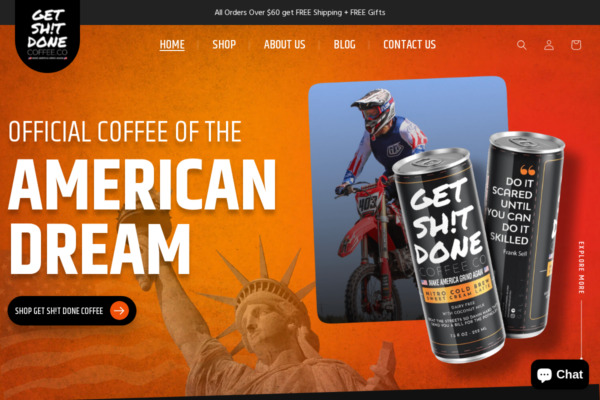 Home Of The Hustle homepage screenshot