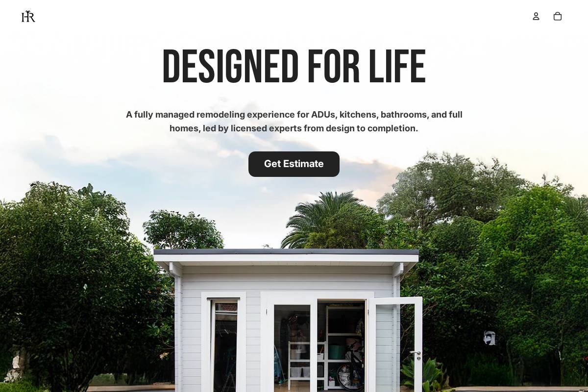 Home Remodel Southern California homepage screenshot