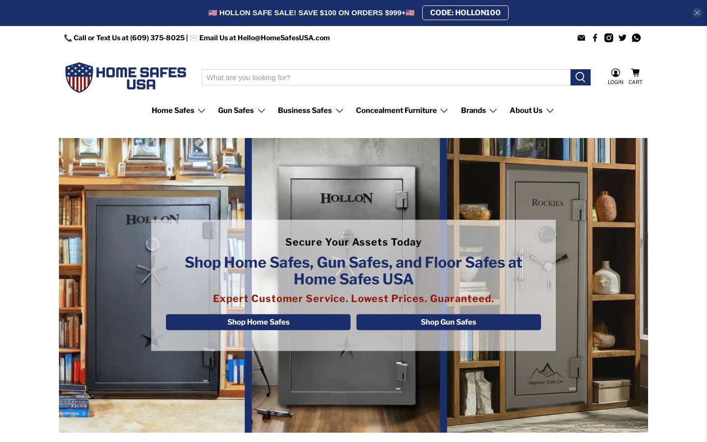 homesafesusa.com homepage screenshot