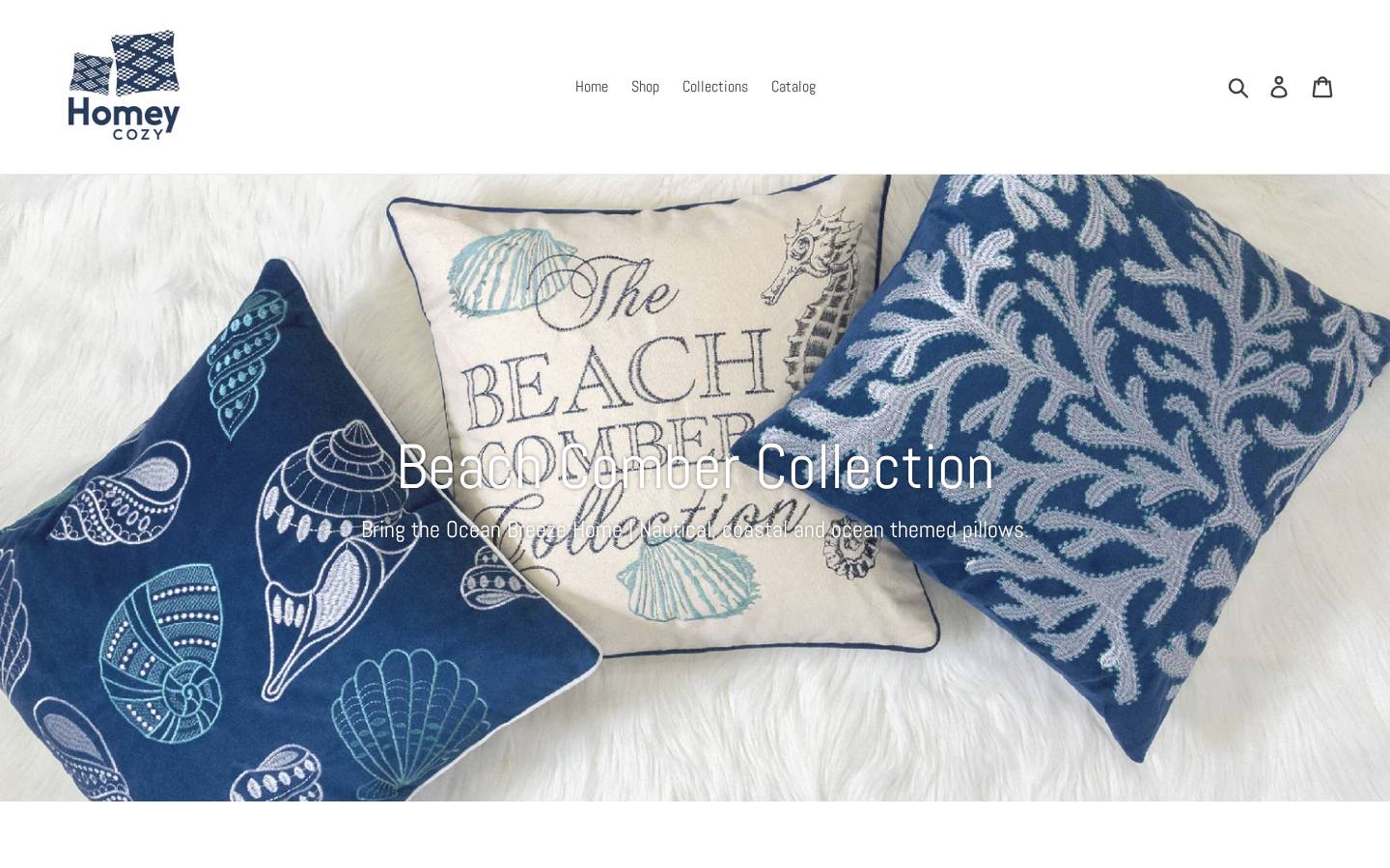 homeycozyusa.com homepage screenshot