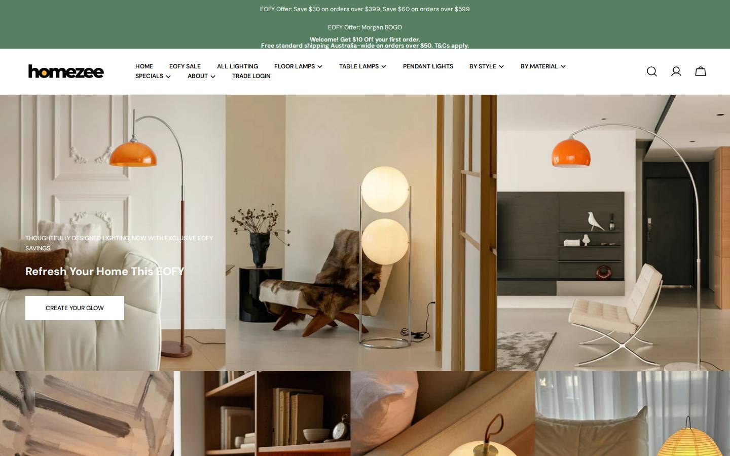 homezee.com.au homepage screenshot