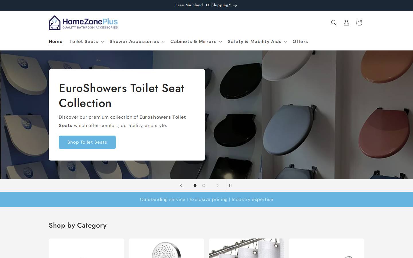 homezoneplus.co.uk homepage screenshot