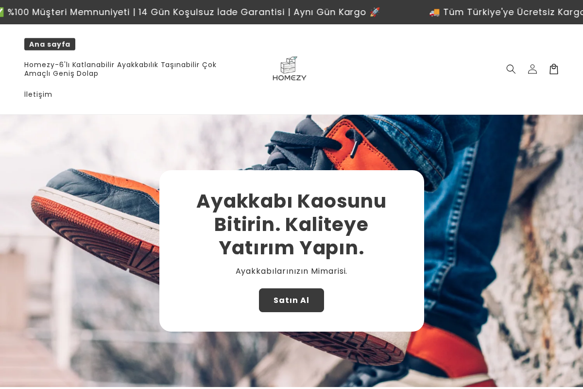 Mağazam homepage screenshot