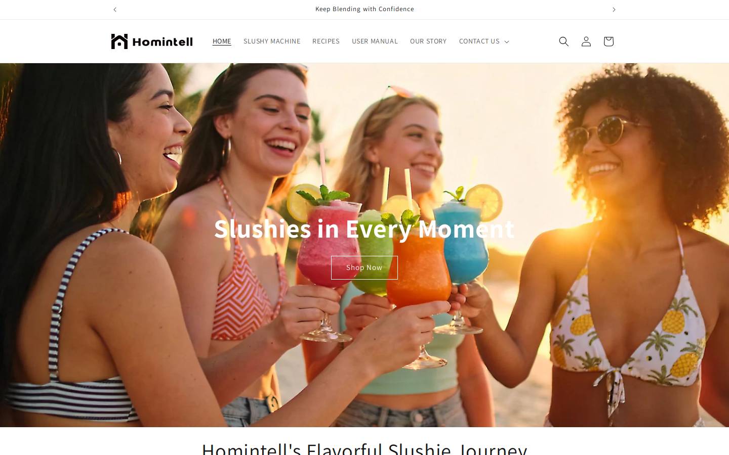 homintell.com homepage screenshot