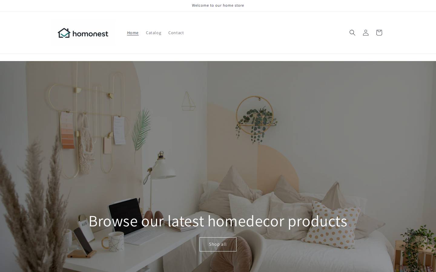 homonest.com homepage screenshot