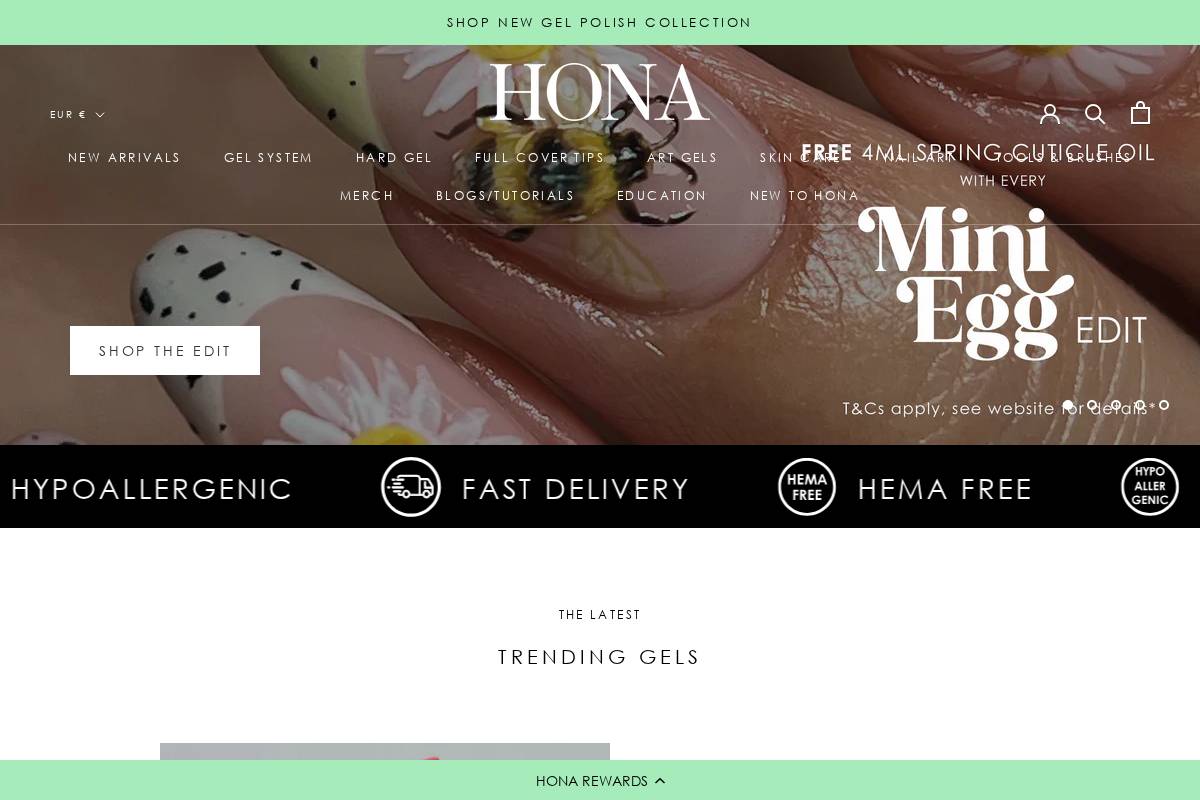 hona.it homepage screenshot