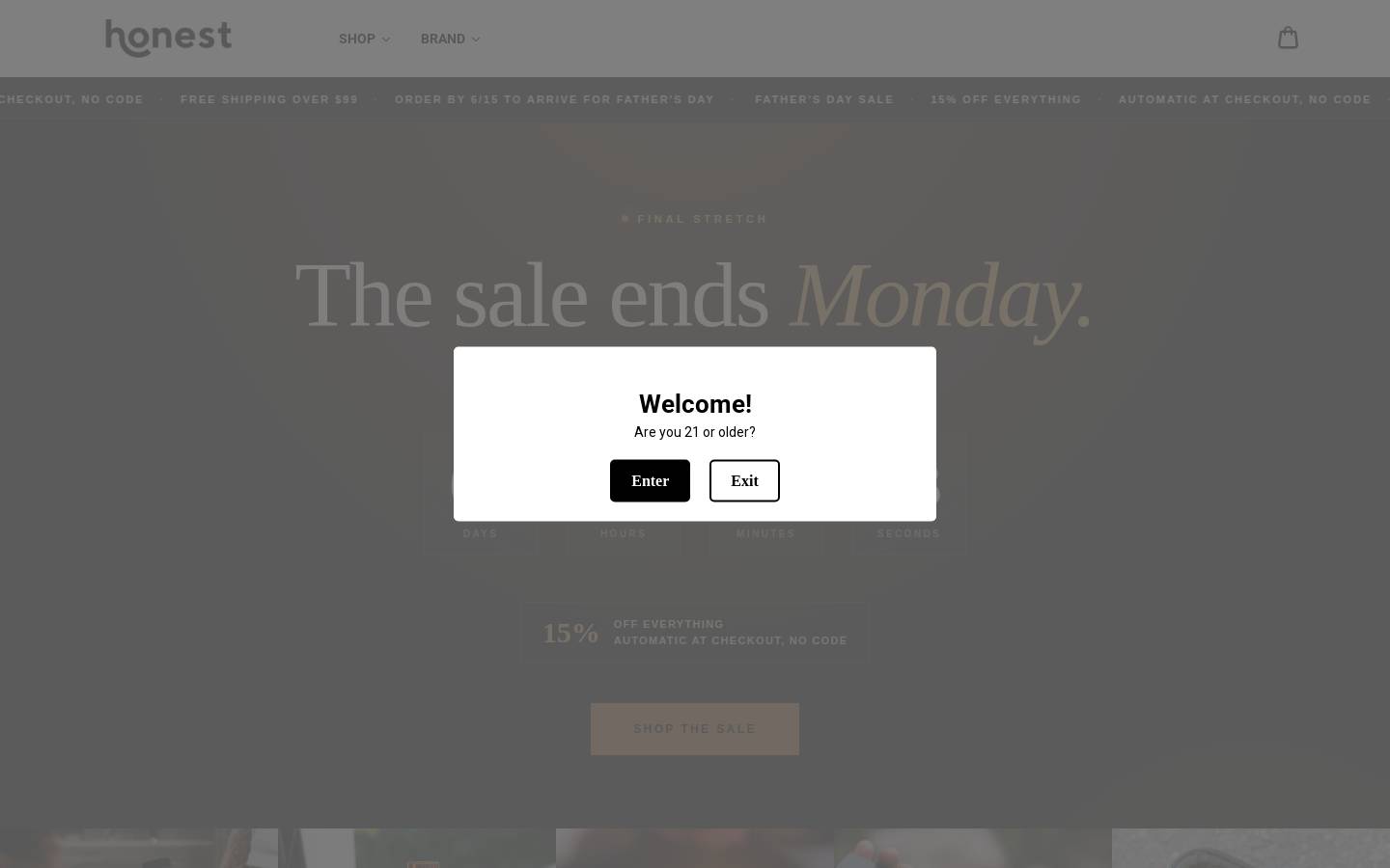 honesthookup.com homepage screenshot