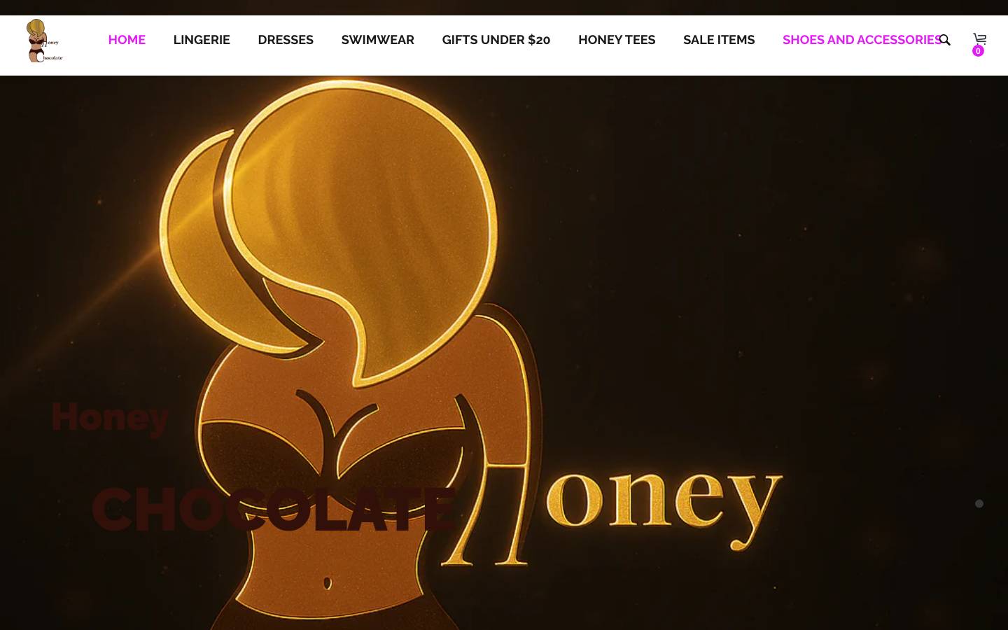 honey-chocolate.com homepage screenshot