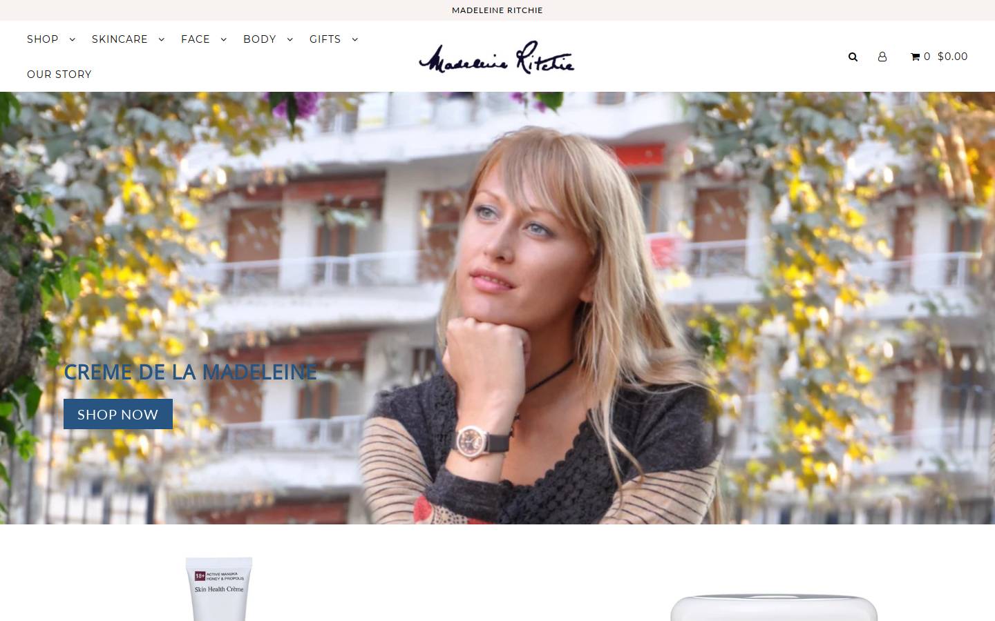 honeynewzealand.com homepage screenshot