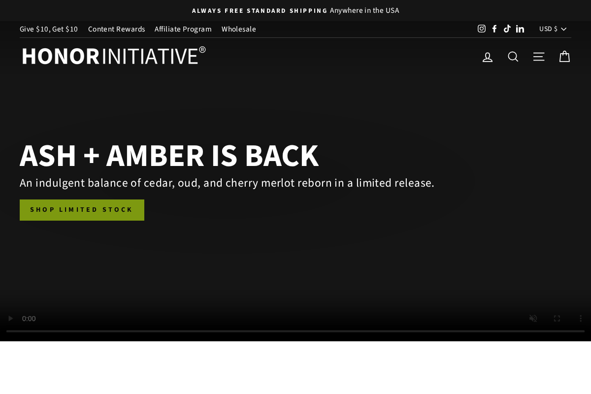 Honor Initiative® homepage screenshot