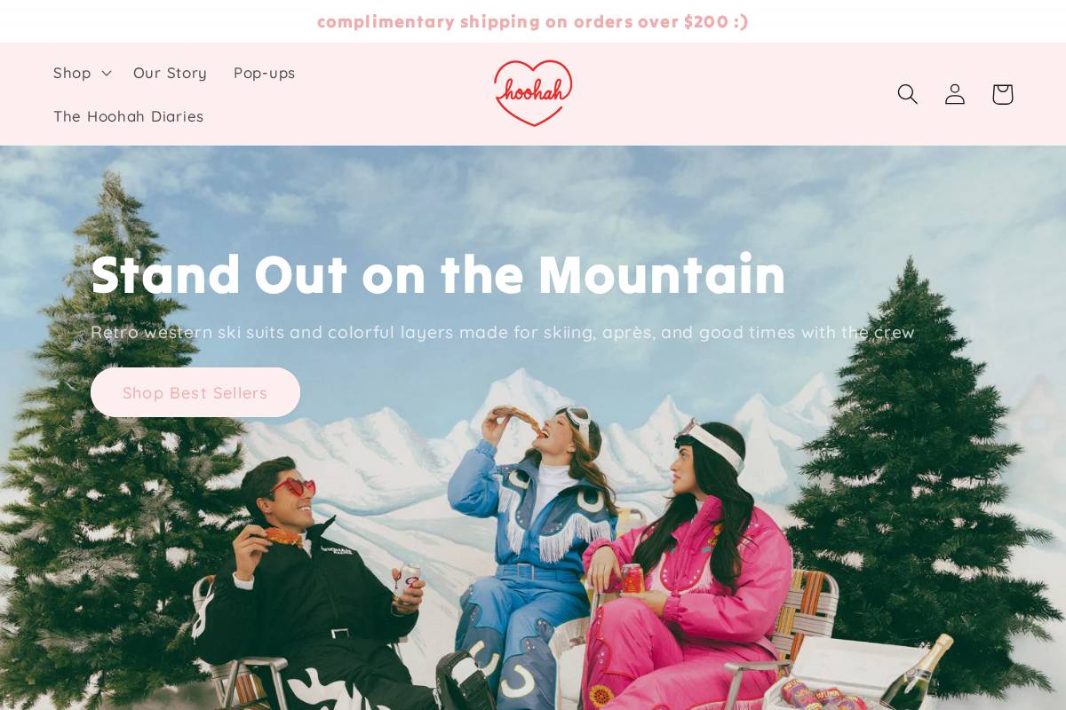 hoohah-us.com homepage screenshot