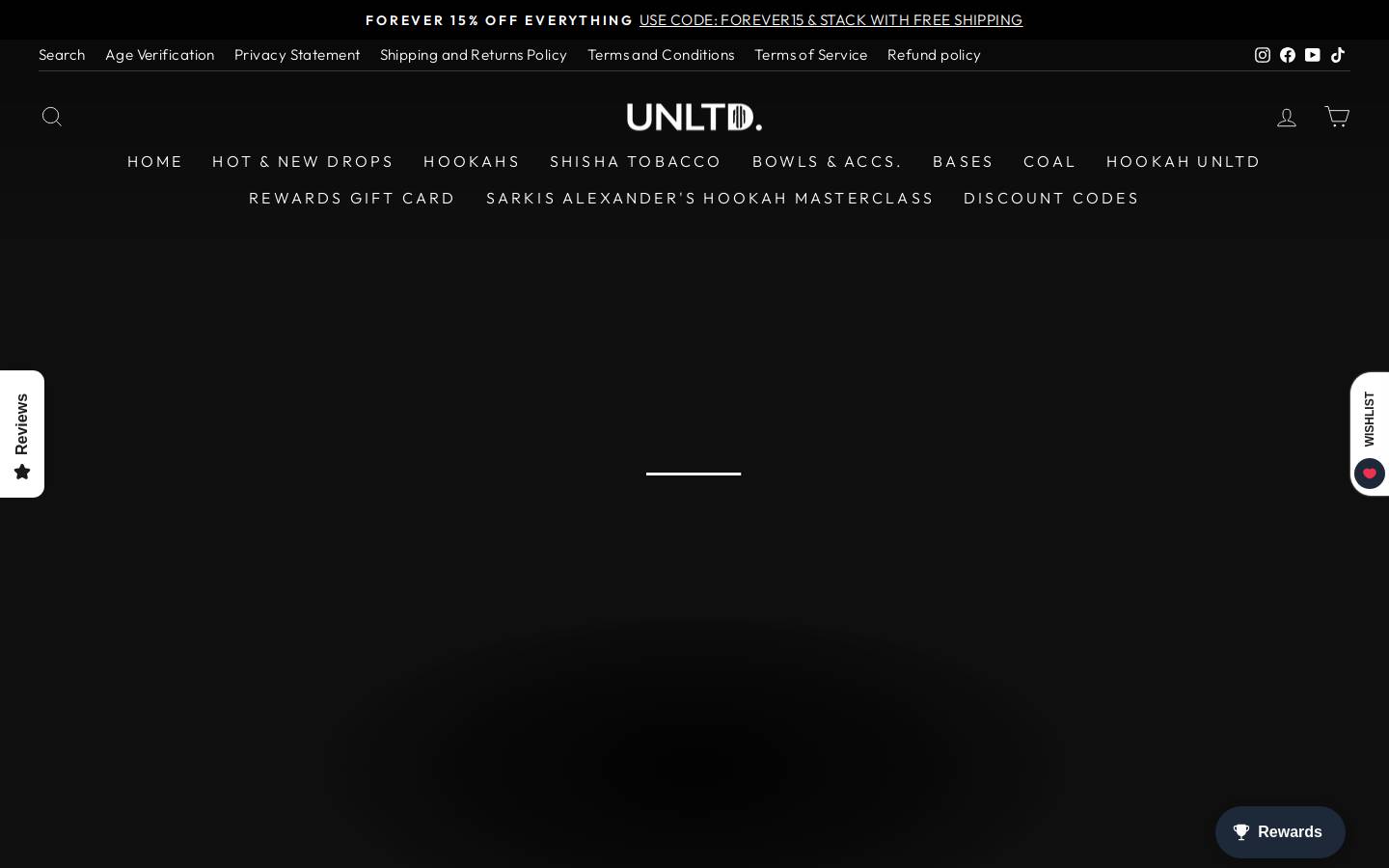hookahunlimited.pro homepage screenshot