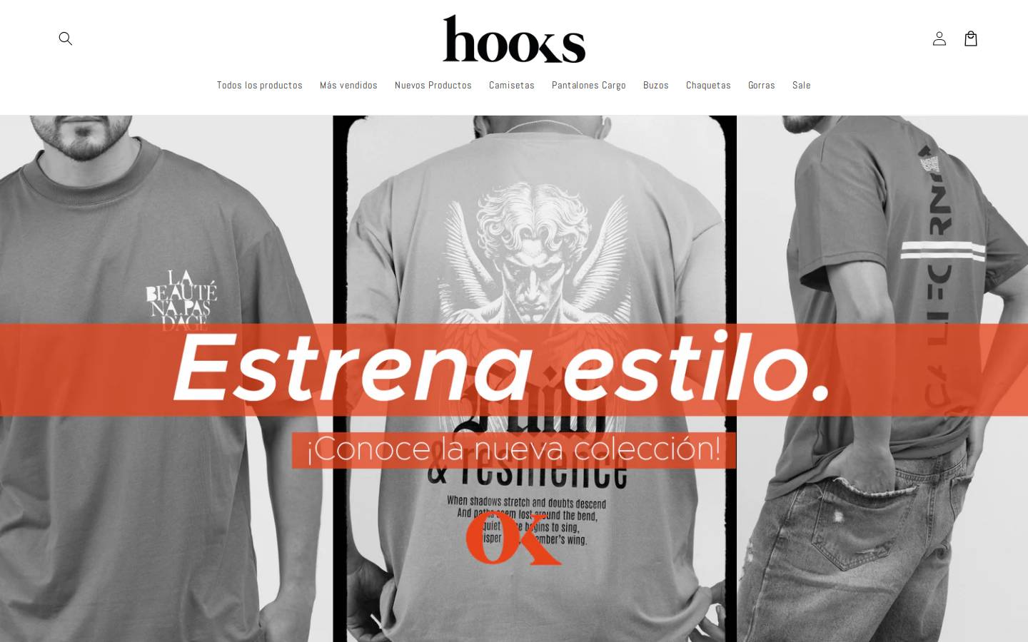hooks.com.co homepage screenshot