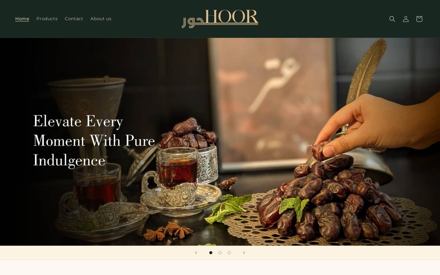 hoordates.com homepage screenshot