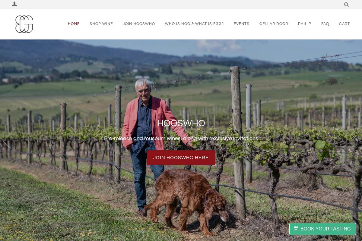 hoosegg.com homepage screenshot