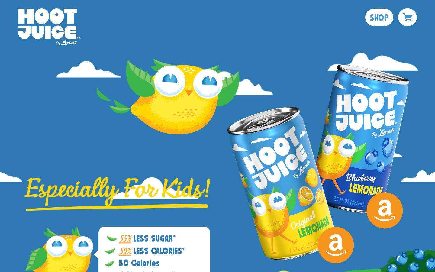 hootjuice.com homepage screenshot