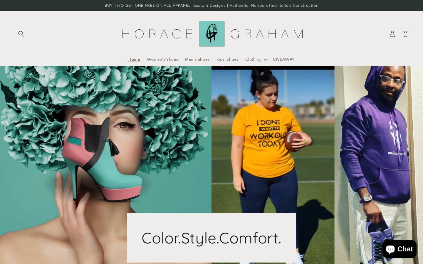 horacegrahamjr.com homepage screenshot