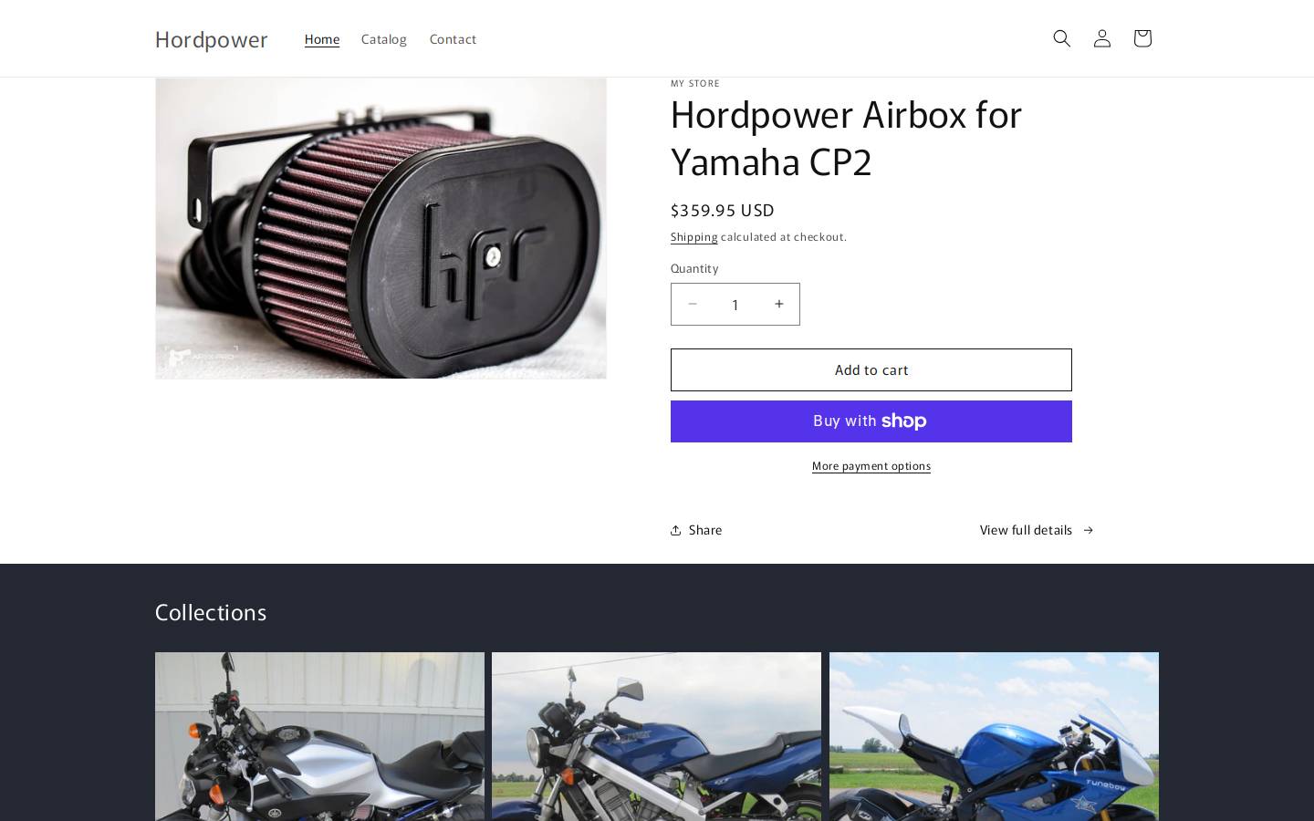 hordpower.com homepage screenshot