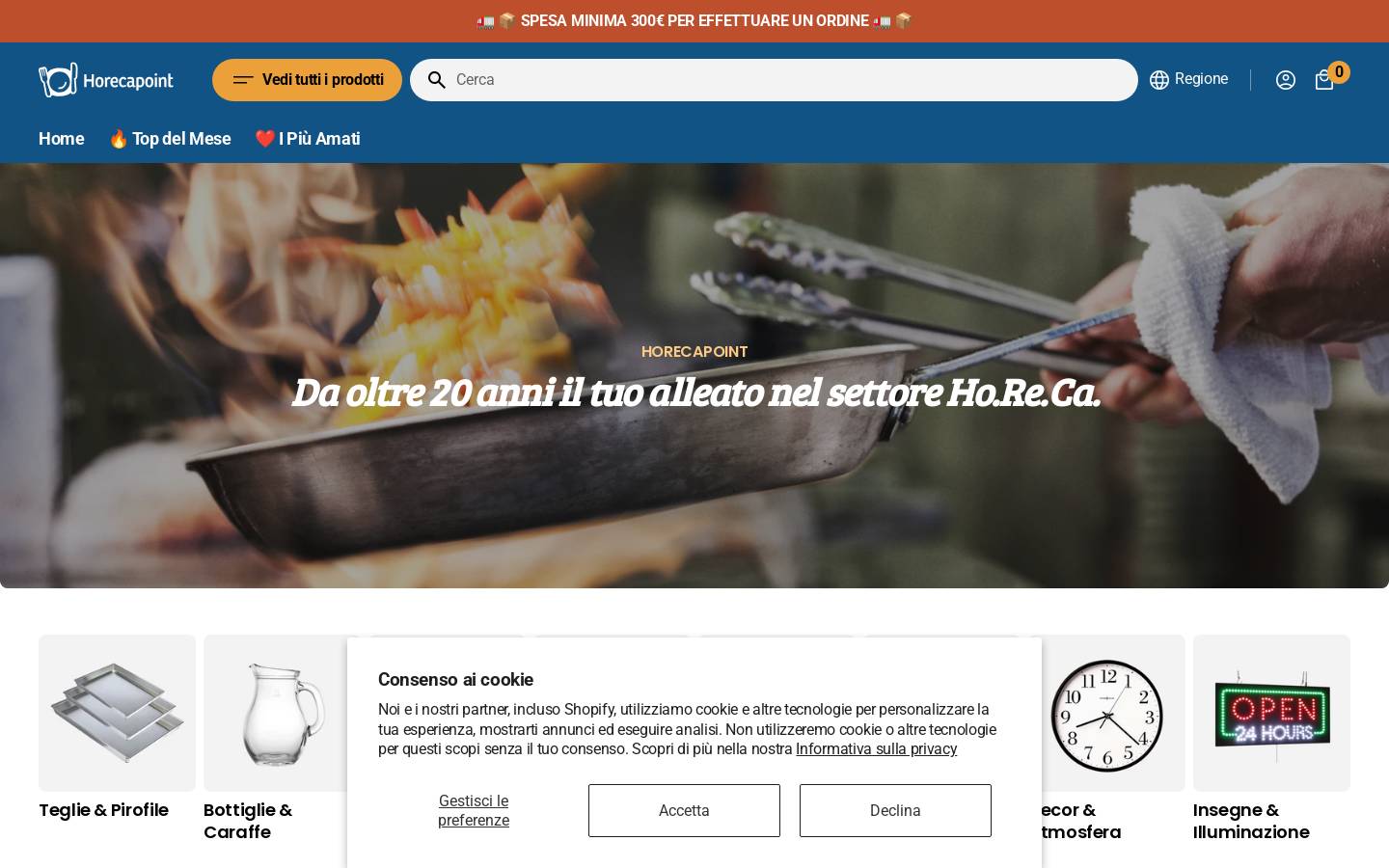 horecapoint.com homepage screenshot