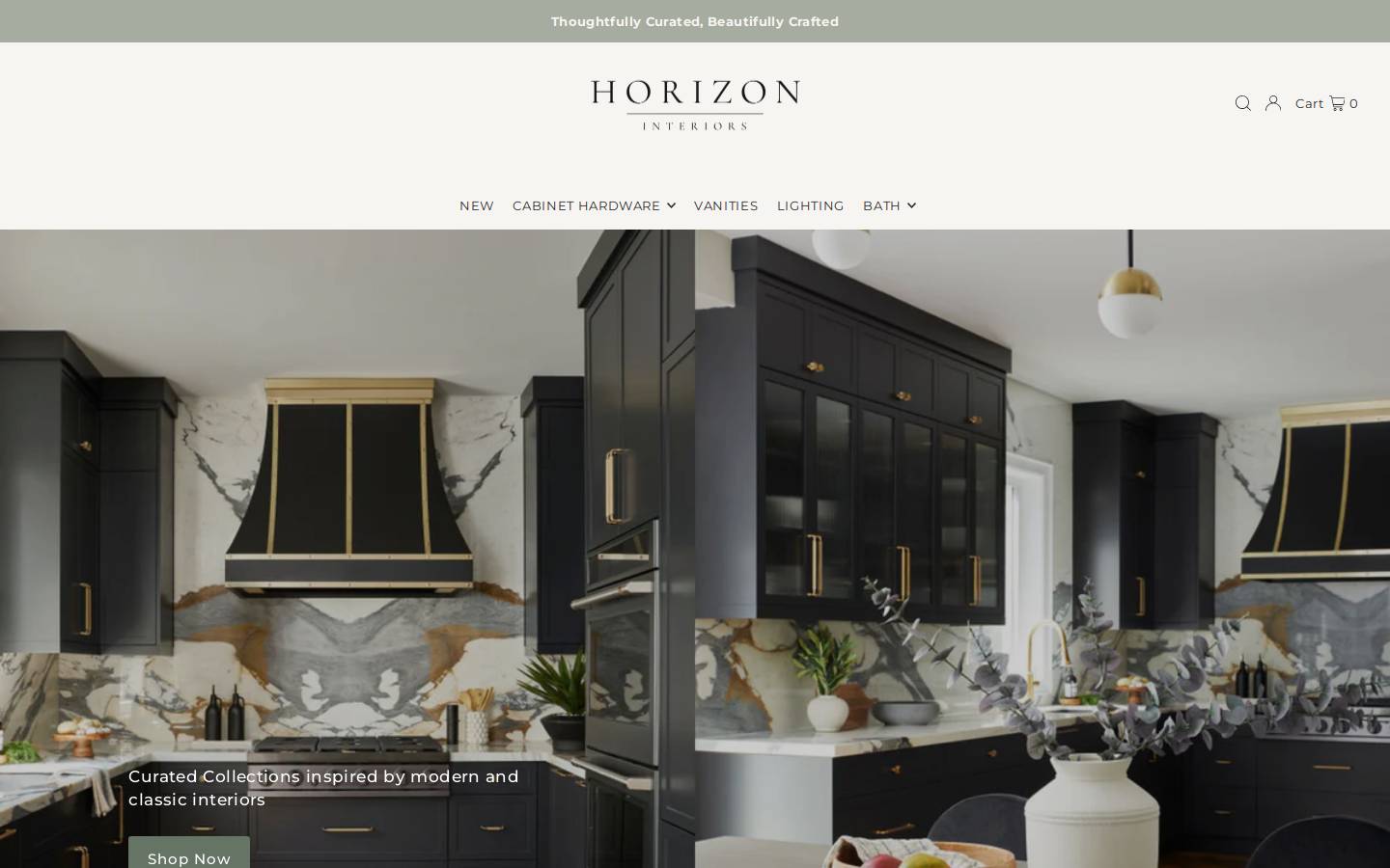 horizoninteriors.ca homepage screenshot