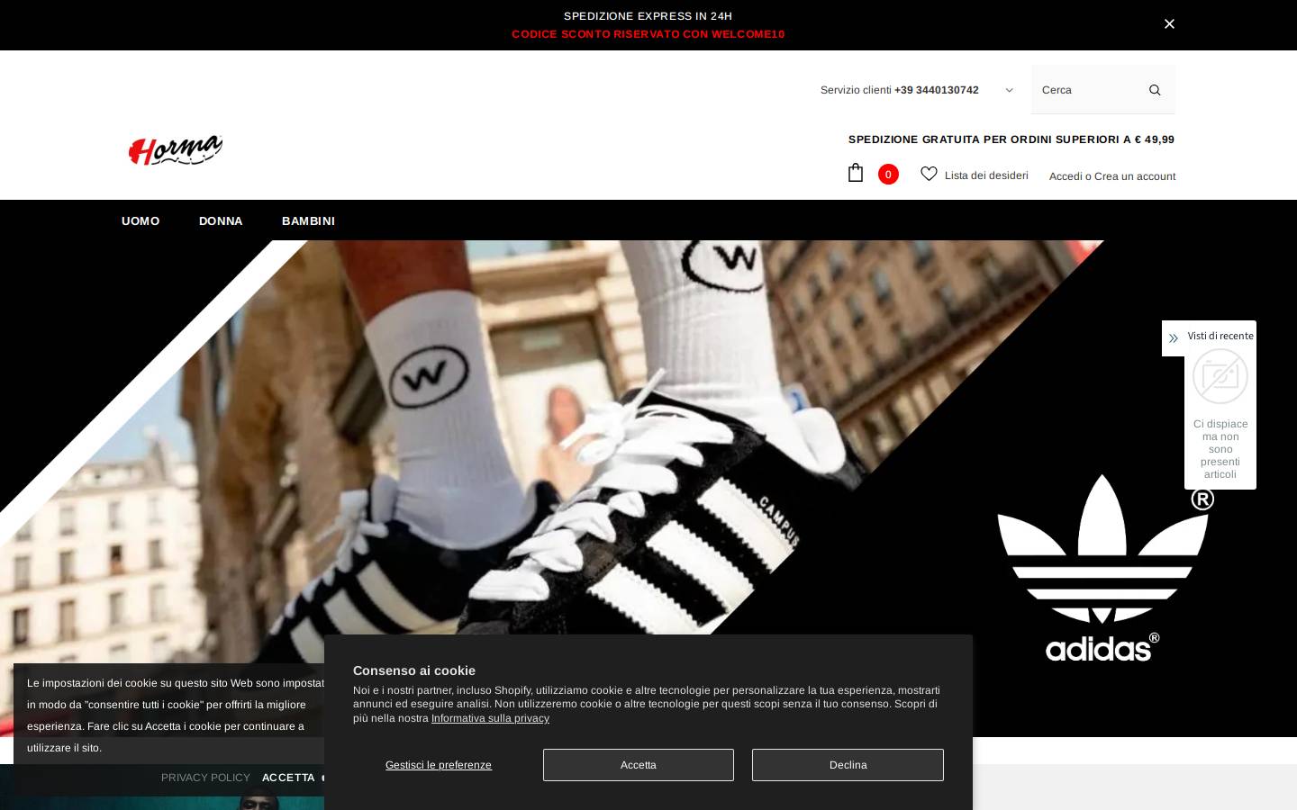 horma.com homepage screenshot