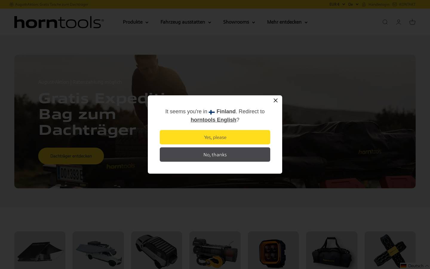 horntools.com homepage screenshot